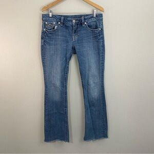 Miss Me Boot Blue Jean JD1071B2 Vintage Denim Jeans Women’s W31 Inseam 33.5”